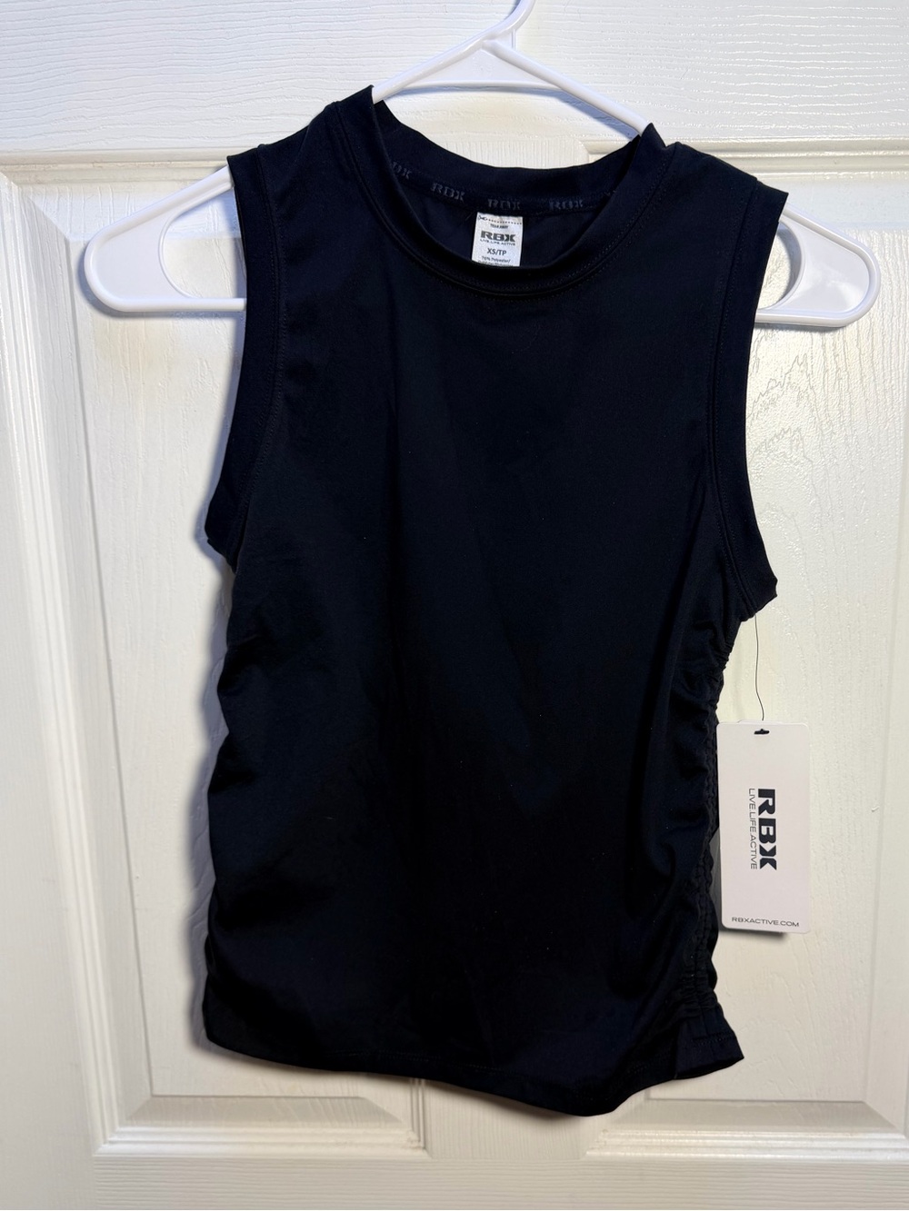 RBX Women's Black Sleeveless Active Tank